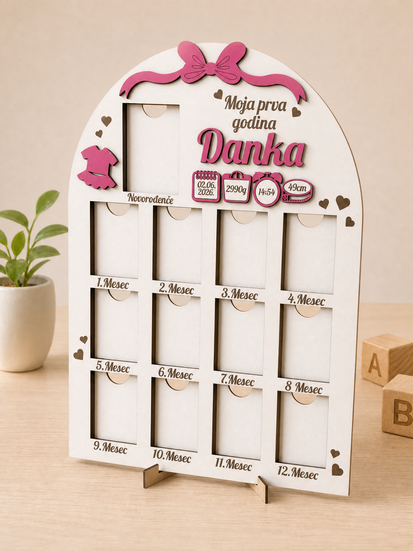 Ram moja prva godina-Mašnica🎀