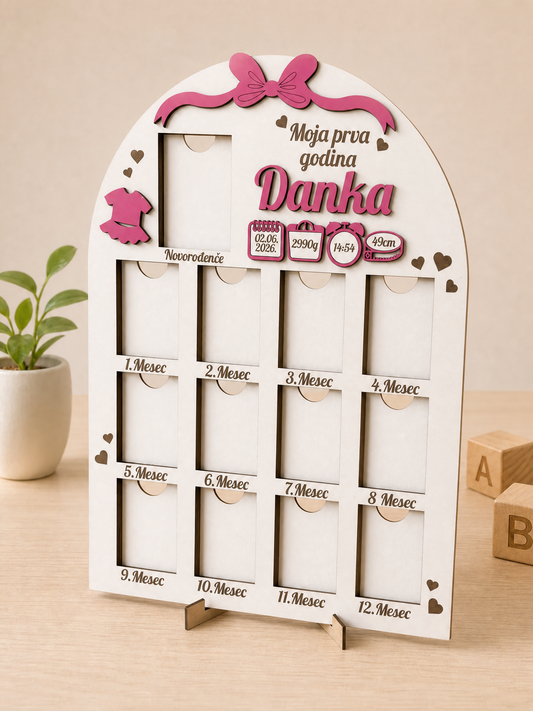 Ram moja prva godina-Mašnica🎀