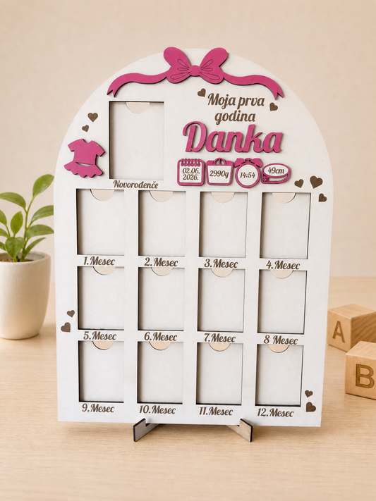 Ram moja prva godina-Mašnica🎀